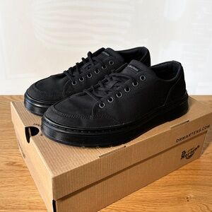 Dr. Martens Brookline Canvas Casual Shoes Sneakers 9 US / 8 UK Black